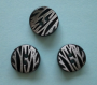 Knappar Animal - Animal Zebra 16 mm