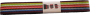 Axelband till Väskor - Multicolor 3 m långt, 4 cm brett