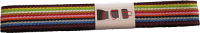 Axelband till Väskor - Multicolor 3 m långt, 4 cm brett