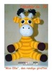 Mönster till Miss Ellie den Randiga Giraffen