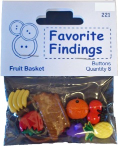 Favourite Findings - Favourite Findings Frukt 8 knappar