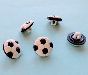 Fotboll 13 mm - Fotboll 13 mm Svart/Vit