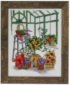 Tavla Orangerie med Apelsiner