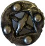 Knapp Vikinginspirerad - Knapp Silver 23 mm