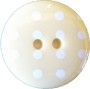 Prickiga Knappar 23 mm - Prickig knapp 23 mm Gul