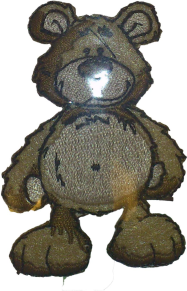 Textilmärke Nalle - Textilmärke Nalle
