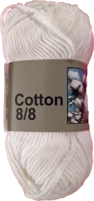 Soft Cotton 8/8 - Vit