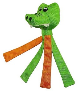 Pritax Chew Crocodile Green & Orange - Pritax Chew Crocodile Green & Orange