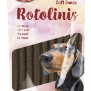 Soft Snack Rotolinis, oxkött, 12 cm, 12 st/120 g