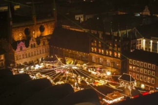 Lübeck - julmarknad - Lübeck - julmarknad