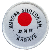 Klubbmärke Hofors Shotokan karate