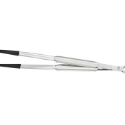 Stekpincett/matpincett stål/svart - 32 cm