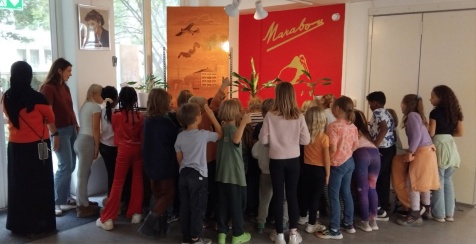 Duvboslolan årskurs 2 på besök på museet nyligen.