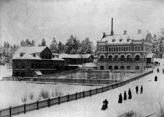 Nybergs o Lind i vinterlek. Nybergs o Lind i vinterlek.