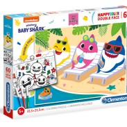 Baby Shark - Coloring Puzzle