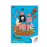 Målarbok - Pirat