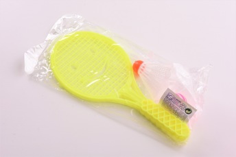 Mini racket med bollar - Mini racket med bollar - Gul