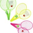 Mini racket med bollar