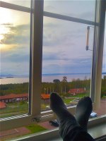Här vilar jag upp mig efter en dags jobb på Hotell Dalecarlia Här vilar jag upp mig efter en dags jobb på Hotell Dalecarlia
