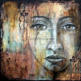 "Born to stand out", 75cmx75cm (30"x30"), SOLD