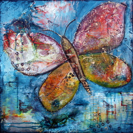 "Transform", 60cm x 60cm, 24"x24", SOLD