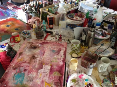 Ohhh, I love this creative "mess"! Ohhh, I love this creative "mess"!