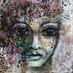On a mission,  60x60cm