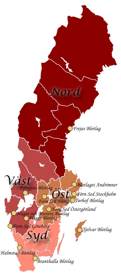 Godeord och blotlag i Sverige.