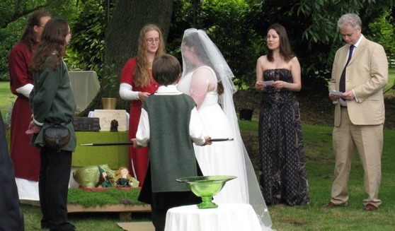 Hedniskt bröllop i England 2011 -- Fotograf: Richard Harding