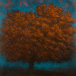 La Re-naissance 2, 2011, oil on canvas, 100 x 100 cm