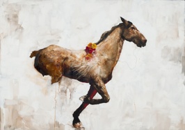 The Education of Pegasus: Morality, 2013, oil on linen, 152x213 cm