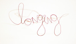 Longing (air), aluminium wire, 16 x 24 x 16 cm, 2015