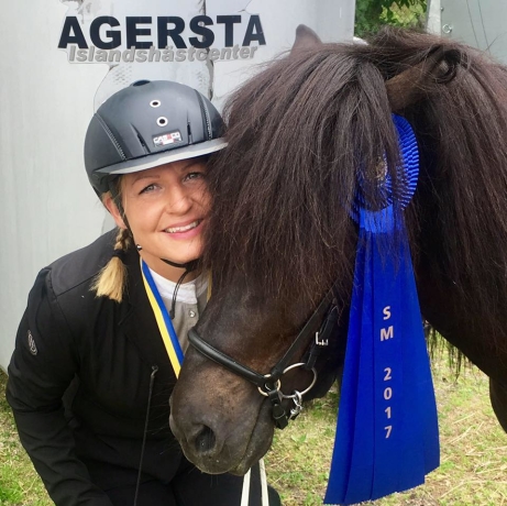 Stormur & Caroline silver i T4 på SM 2017 Stormur & Caroline silver i T4 på SM 2017