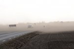 Foto: Dennis Meisner - Sandstormar utanför Sjöbo och Glemmingebro