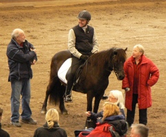 Von frá Vindheimum fick utmärkelsen Hederspremie vid hingstfestvalen 2010, foto Christina Rohdin-Alm. Von frá Vindheimum fick utmärkelsen Hederspremie vid hingstfestvalen 2010, foto Christina Rohdin-Alm.