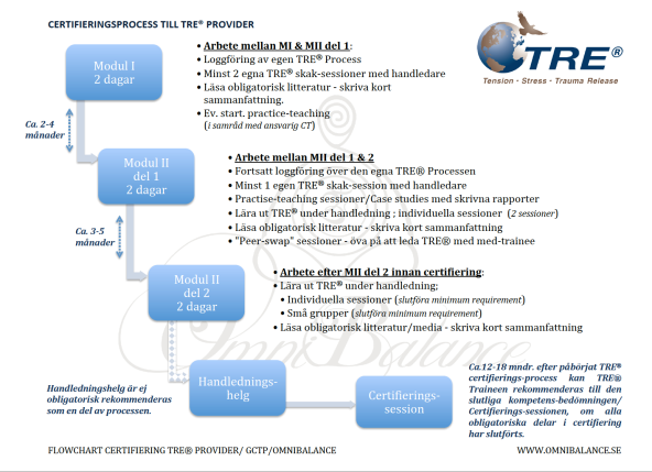 Certifieringsprocess till TRE® Instruktör