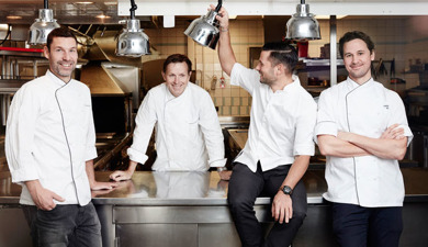 Martin Vall, Melker Andersson, Danyel Couet och Jonas Svensson. Martin Vall, Melker Andersson, Danyel Couet och Jonas Svensson.