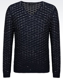 Midnattsblå tröja Giorgio Armani. Midnattsblå tröja Giorgio Armani.