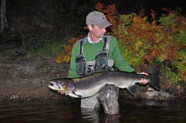 Jonas från Västerås med 117 cm lax Jonas från Västerås med 117 cm lax