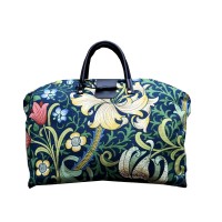 Väska William Morris - Golden Lily Mörkblå
