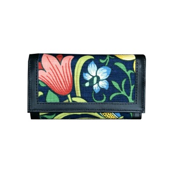 Plånbok William Morris - Golden Lily Mörkblå