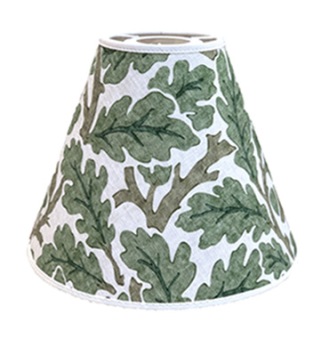 Lampskärm William Morris - Oak Grön Toppring - Lampskärm William Morris - Oak Grön Toppring