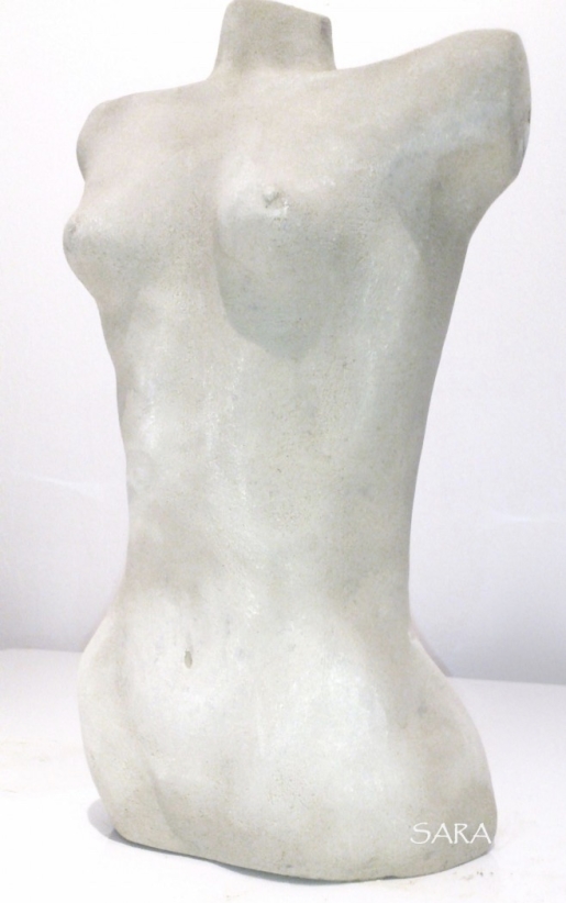 Skulptur i stengods 8kg, Sara