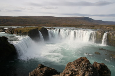Goðafoss, Island. Goðafoss, Island.