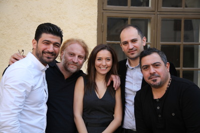 Sinan Slewa, Mousa Elias,  Ilona Danho, Feras Sharestan och Forat Fadhel Hussain
