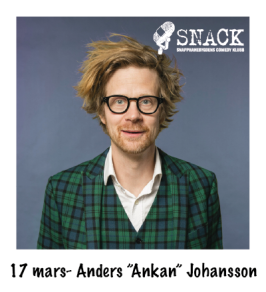 17 mars Standup Anders Ankan Johansson