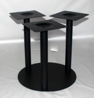 Cirkel 3 ben. För stora skivor.