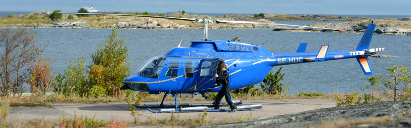 Sveriges enda Lamahelikopter Sveriges enda Lamahelikopter