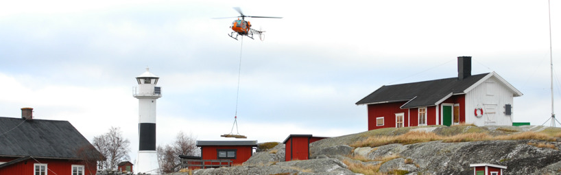 Sveriges enda Lamahelikopter
