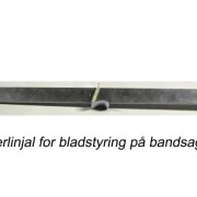 Justeringslinjal bandstyrningar